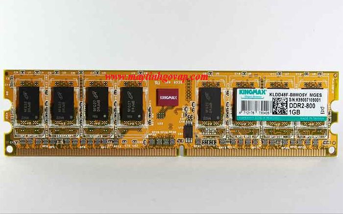 Ram DDR2 kingmax 1gb bus 800 rẻ